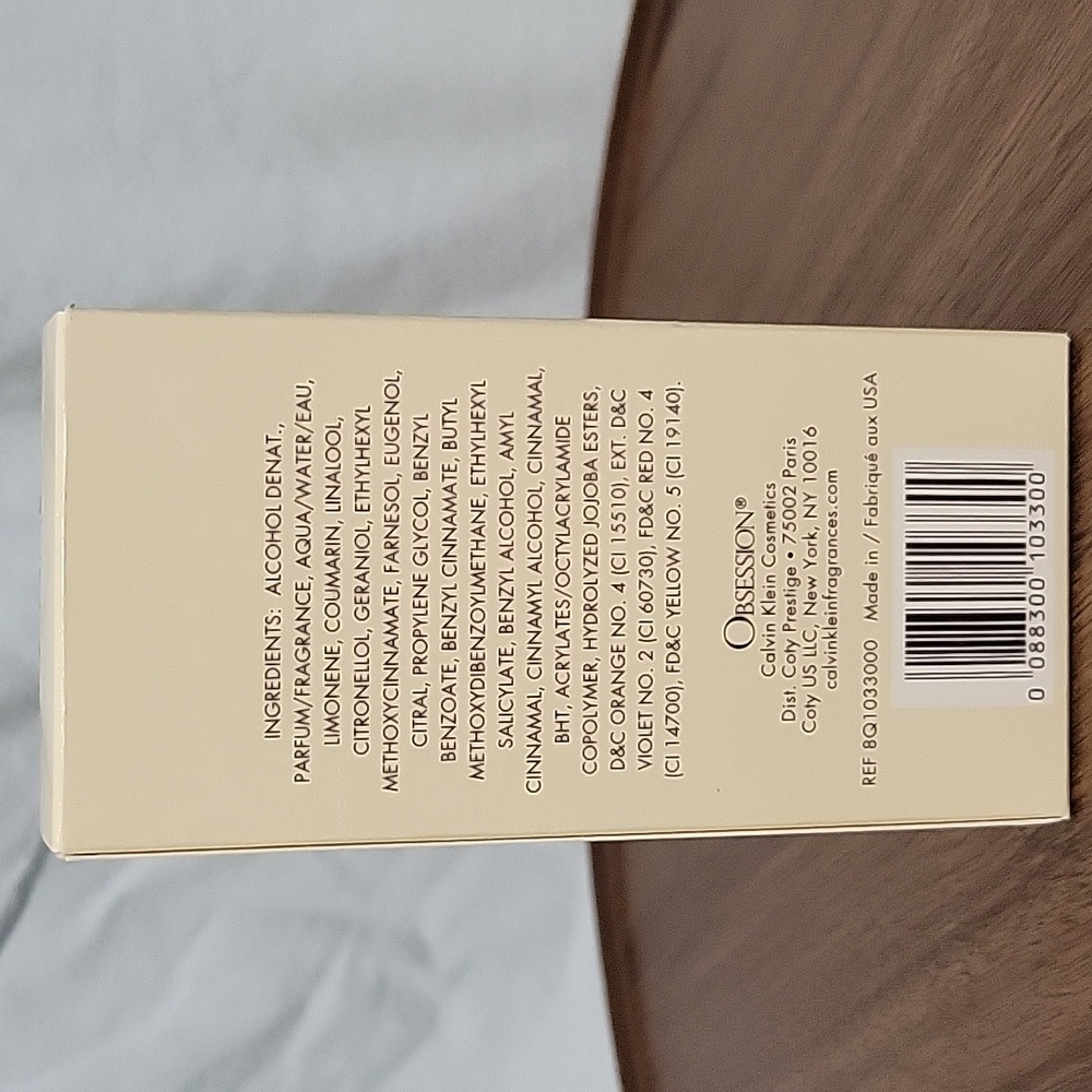 Calvin Klein Obsession for Women Eau de Parfum Spray Mint in Package - Picture 2 of 5